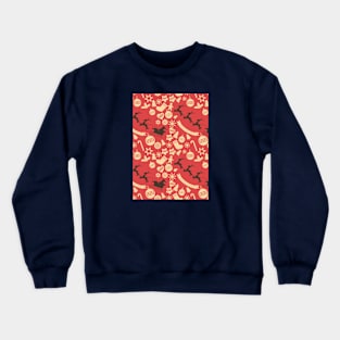 Merry Christmas Pattern Crewneck Sweatshirt